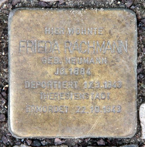 Stumbling Stones Droysenstraße 15 #5
