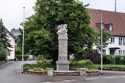 Oorlogsmonument Amendingen