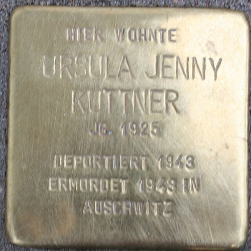 Stolpersteine Blumentorstrae 7 #2