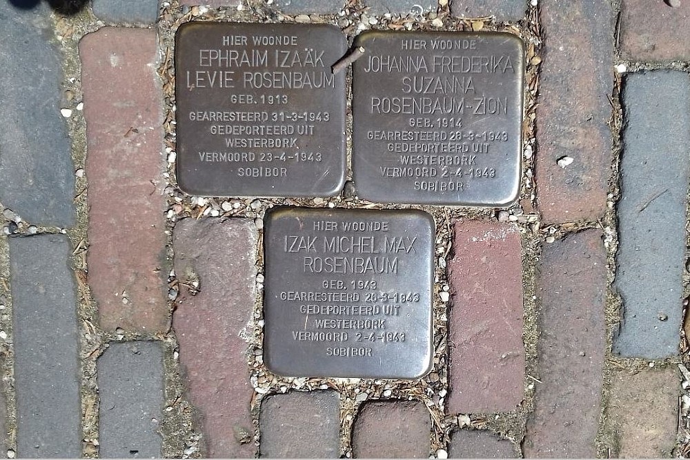 Stolpersteine Jonas Danil Meijerplein 13 #1