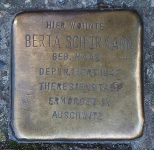 Stolperstein Jakobistrae 64 #1