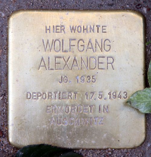 Stumbling Stones Hewaldstraße 2 #2