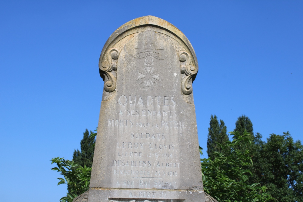 Oorlogsmonument Quartes #2
