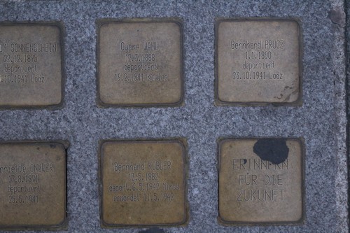 Remembrance Stones Mariahilfer Strae #5