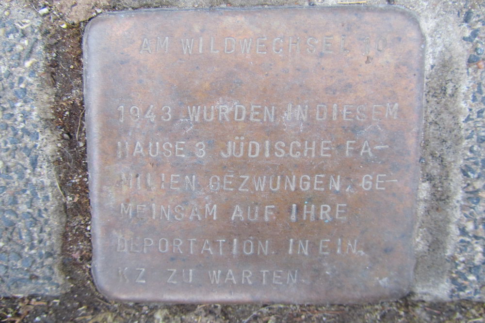 Stolpersteine Am Wildwechsel 10 #4