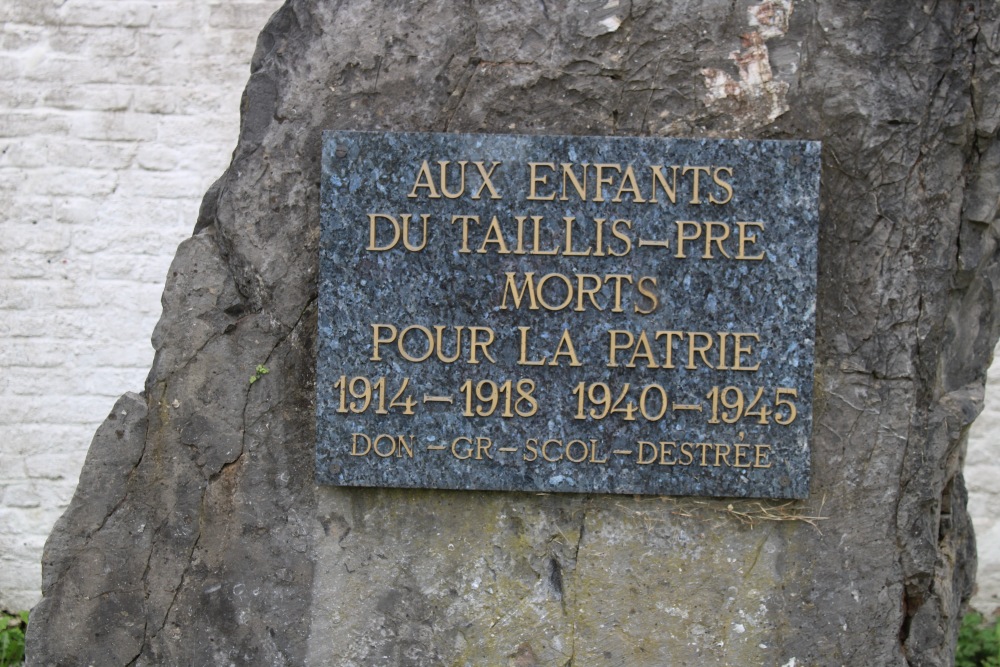 War Memorial Châtelineau Tallis-Pré #2