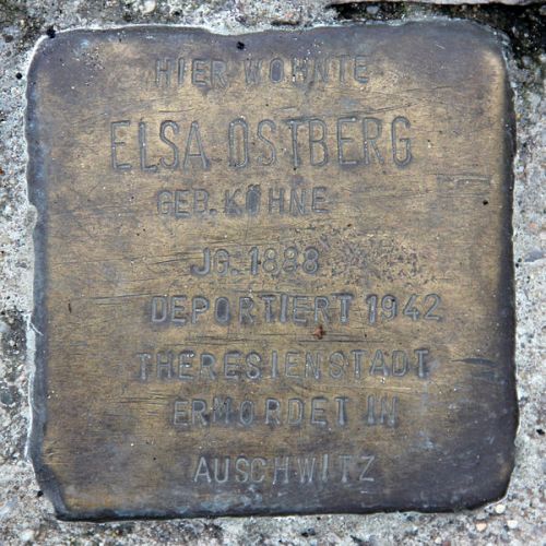 Stolpersteine Klopstockstrae 14 #1