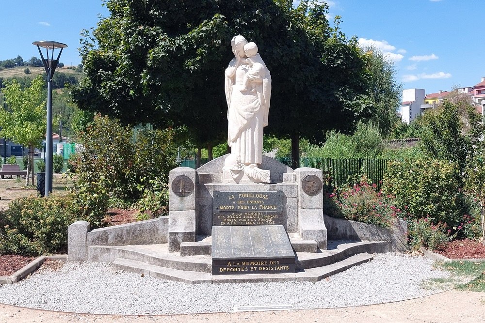 Oorlogsmonument La Fouillouse #1