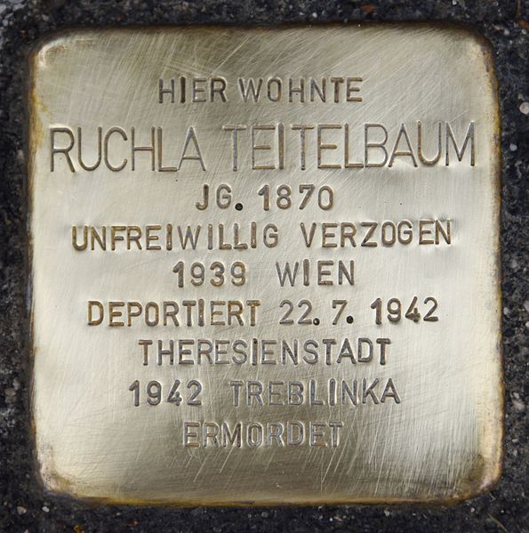 Stolpersteine Josef-Huber-Gasse 4 #2