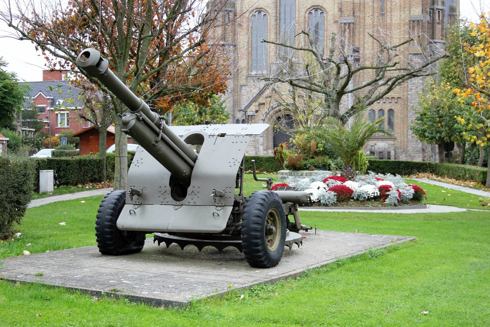 Škoda 100 mm Model 14/19 Warneton #1