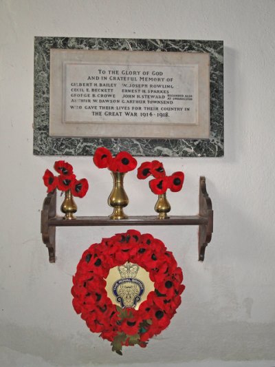 War Memorial St. Mary Church #1