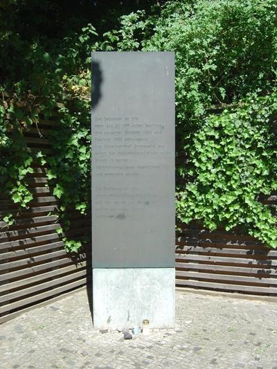 Deportation Memorial Grunewald Station #2