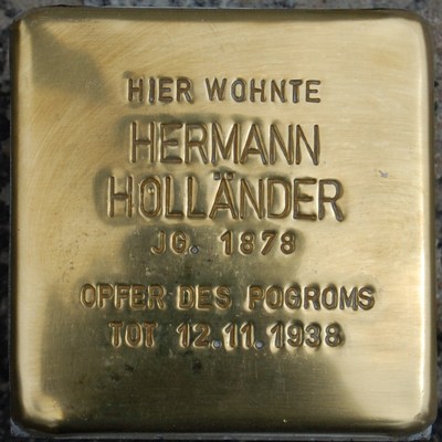 Stolperstein Maxstrae 24 #1