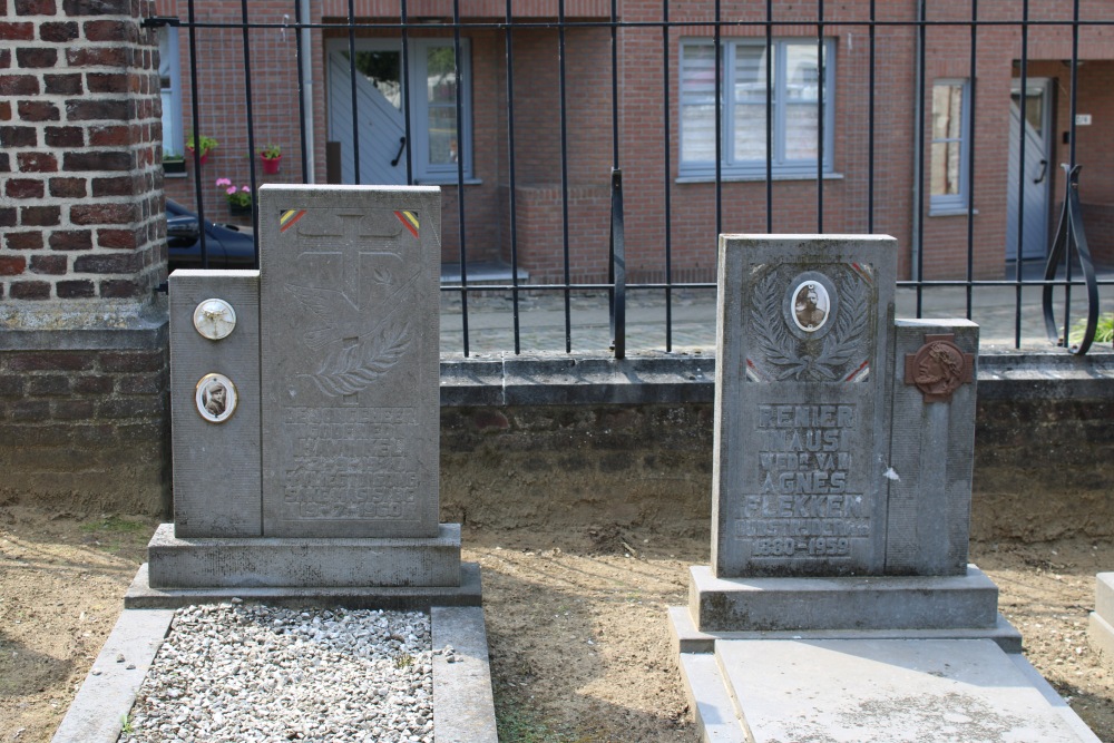 Belgian Graves Veterans Kessenich Churchyard #2