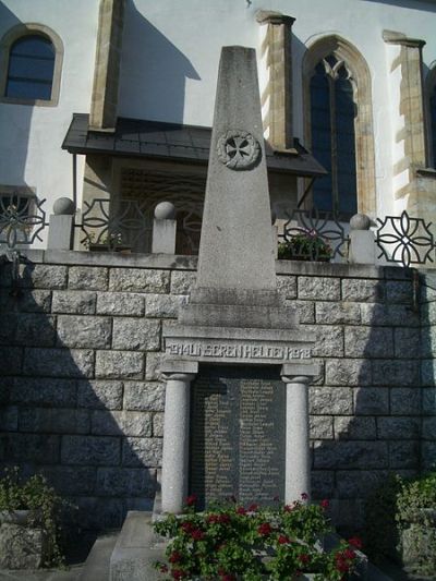 Oorlogsmonument Unterweienbach