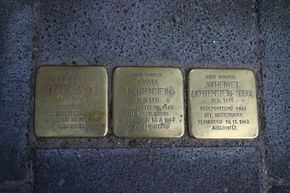 Stolpersteine Jozef Isralsstraat 12a