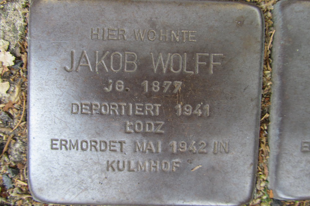 Stolpersteine Im Weichserhof 8 #5