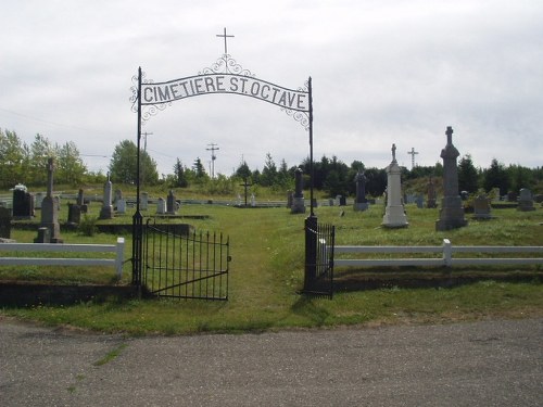 Oorlogsgraf van het Gemenebest Saint-Octave-de-Mtis Cemetery