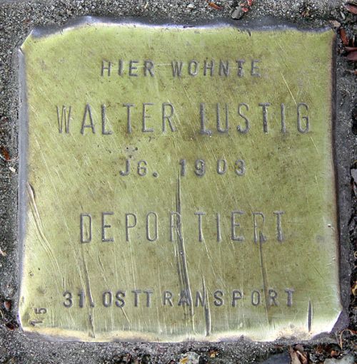 Stolpersteine Oranienstrae 206 #5