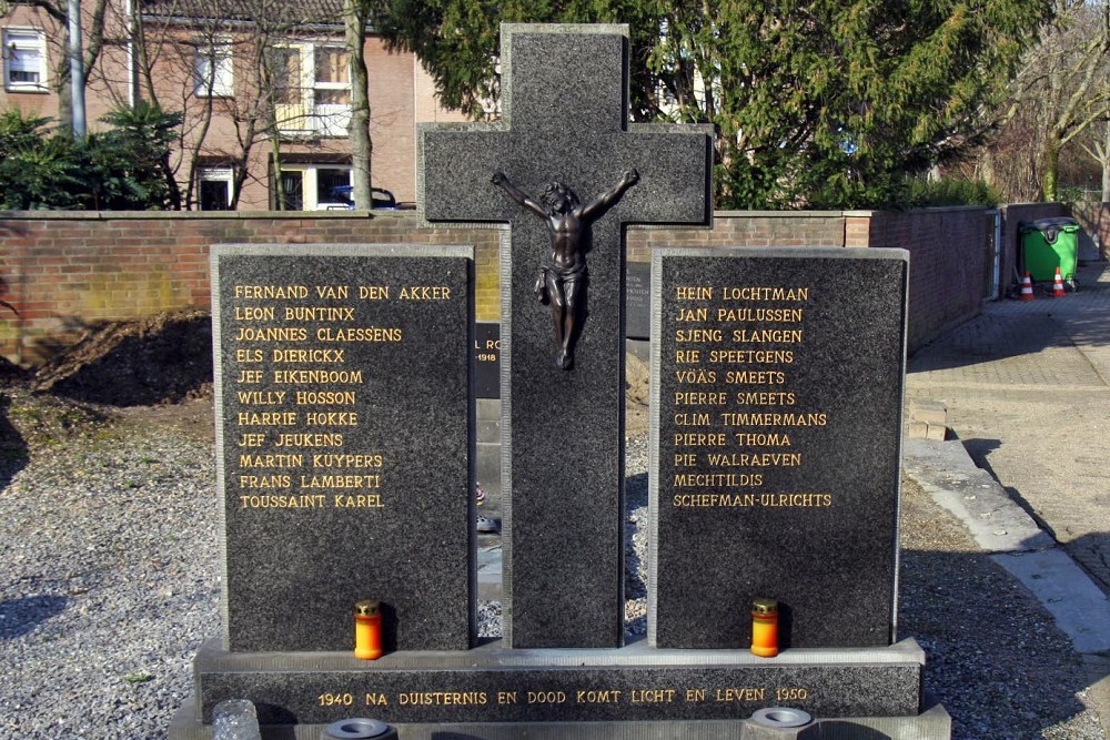 Graves Civilian Casualties Roman Catholic Cemetery Limmel #1