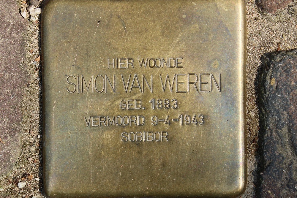 Stolpersteine Jonas Daniël Meijerplein 17 #2
