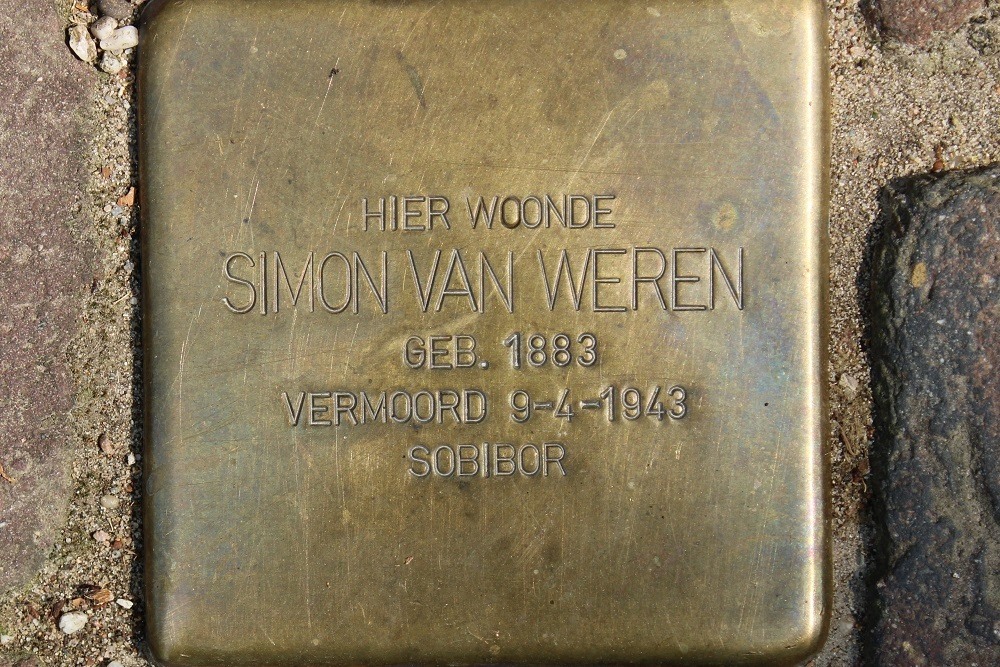 Stolpersteine Jonas Danil Meijerplein 17 #2