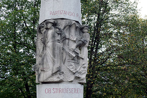 Partizanenmonument Ljubljana