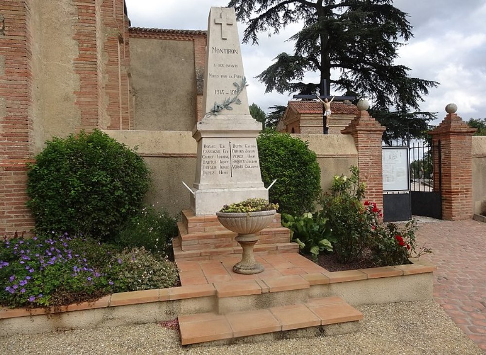 Monument Eerste Wereldoorlog Montiron