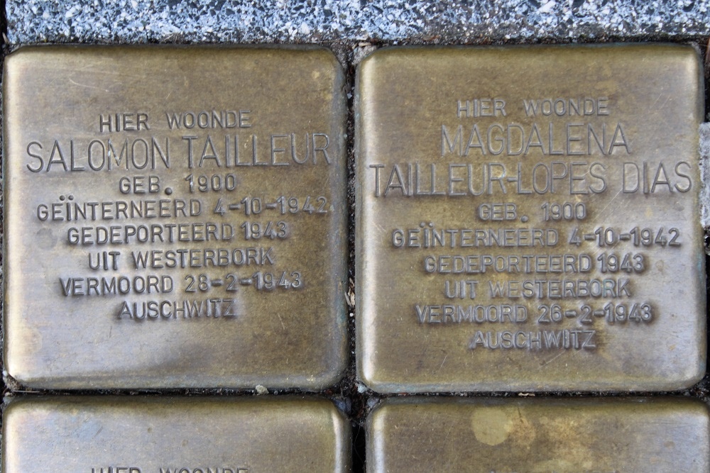 Stolpersteine Rijnstraat 156 #2