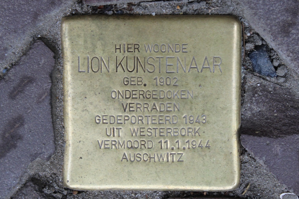 Stolperstein Prins Willem Alexanderhof 5