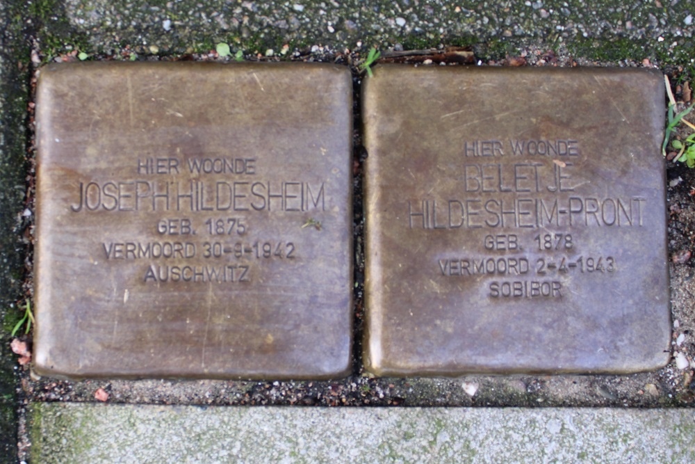 Stolpersteine Nieuwe Grachtje 7