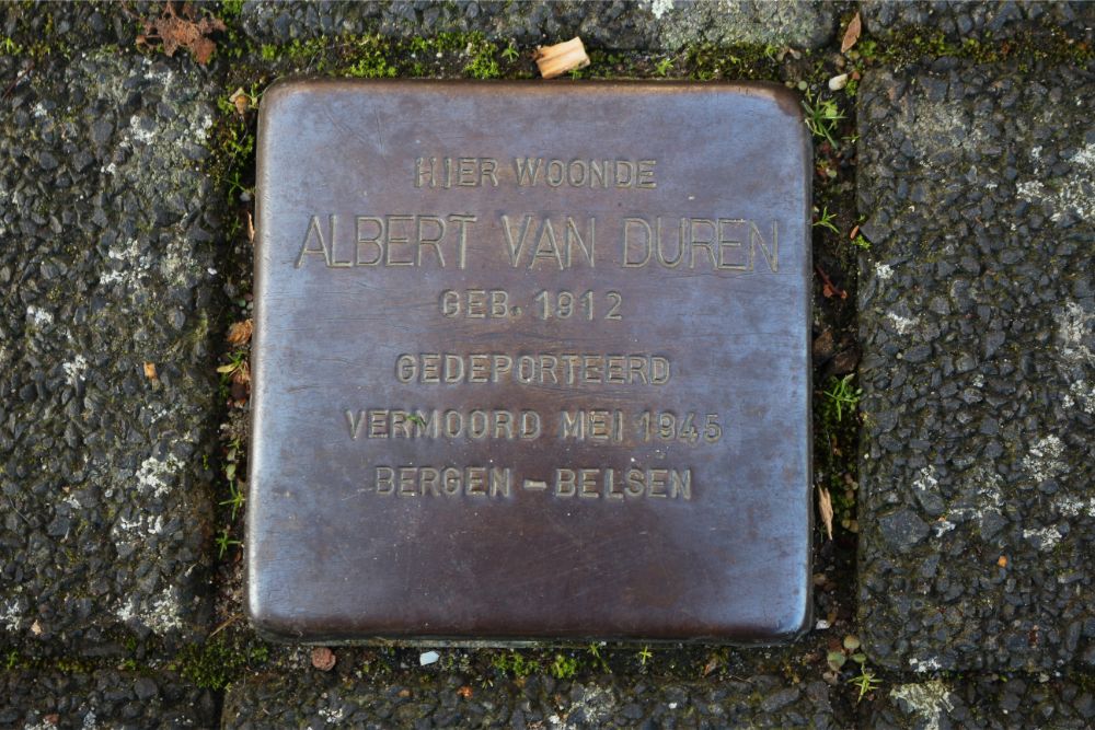 Stolperstein J.D. van Leeuwenstraat 3