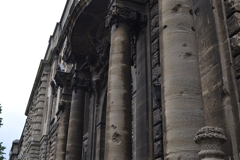 Bullet and Grenade Impacts Lindenstraße