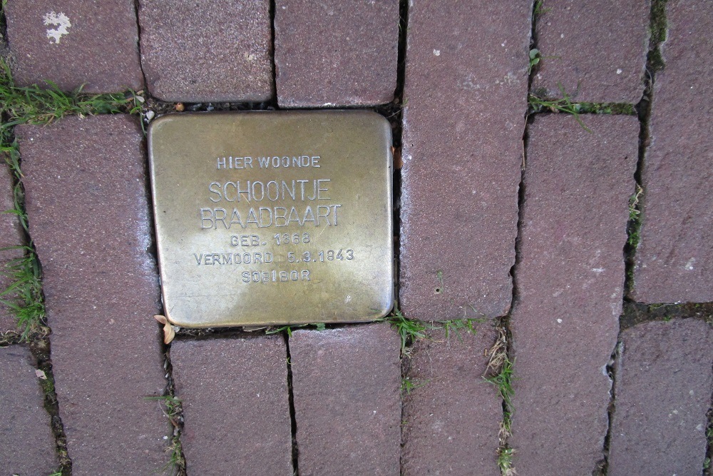 Stolperstein Voorstraat 8 #1