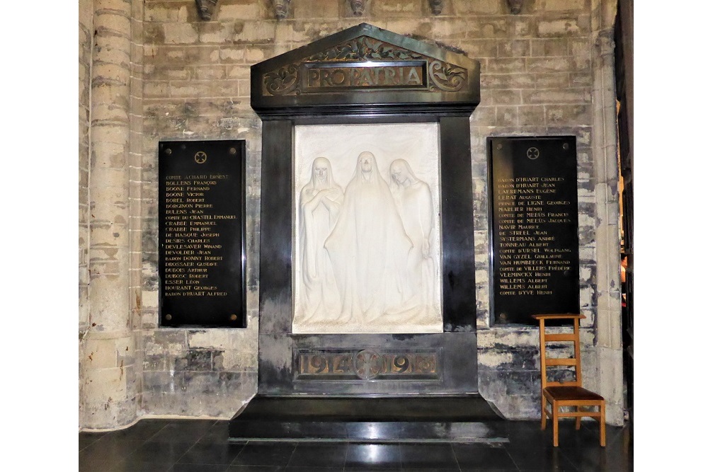 Memorial in St. Michael and St. Gudula Cathedral #1