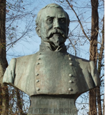 Buste van Major General Samuel G. French (Confederates) #1