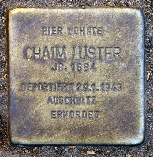 Stolpersteine Berlepschstrae 4 #1