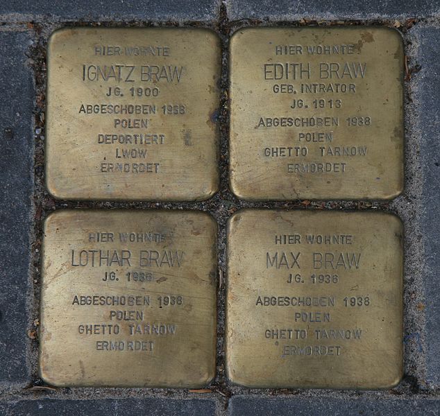 Stolpersteine Trift 1