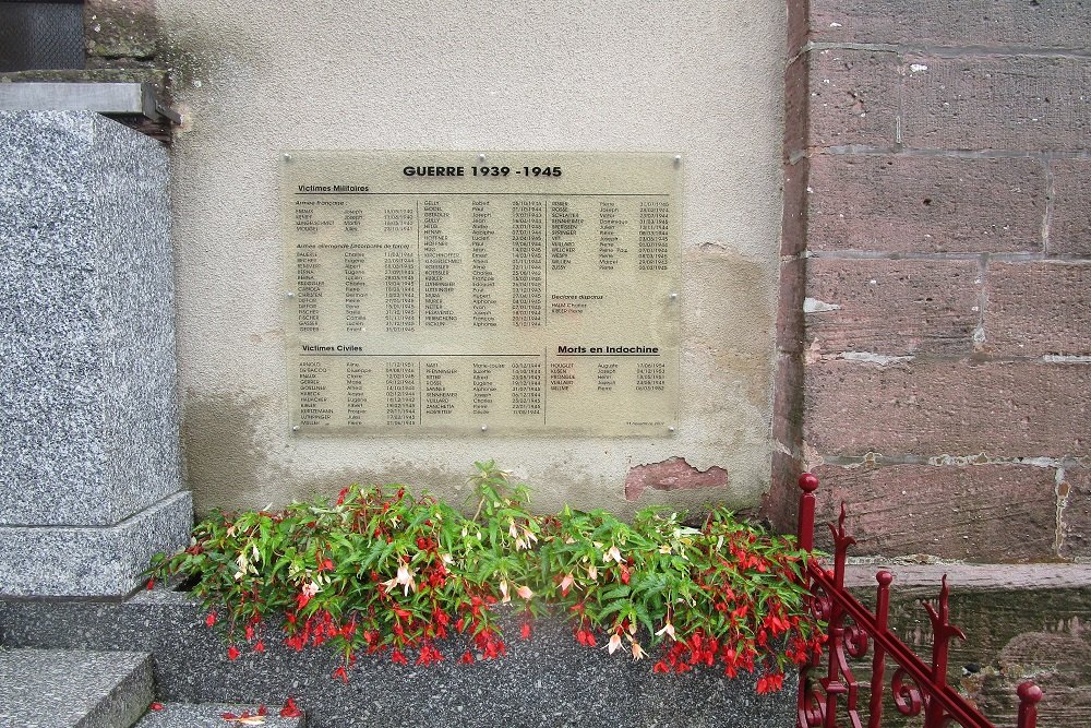 War Memorial Saint-Amarin #4