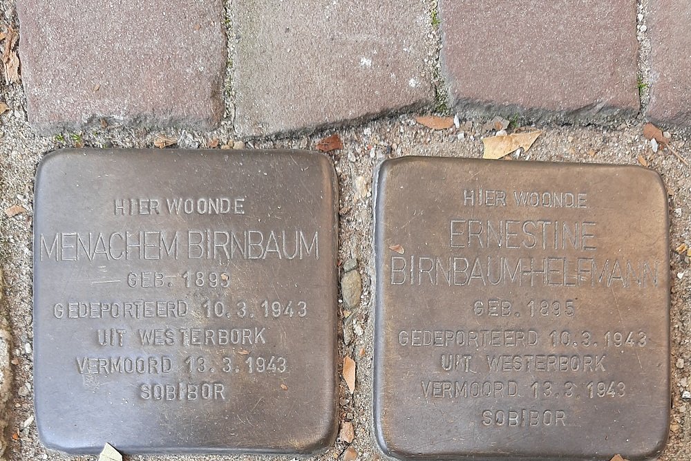 Stolpersteine Lage Gouwe 34 #2