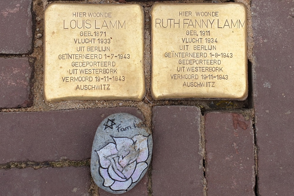 Stolpersteine Amstel 3 #1