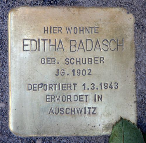 Stolpersteine Thomasiusstraße 26