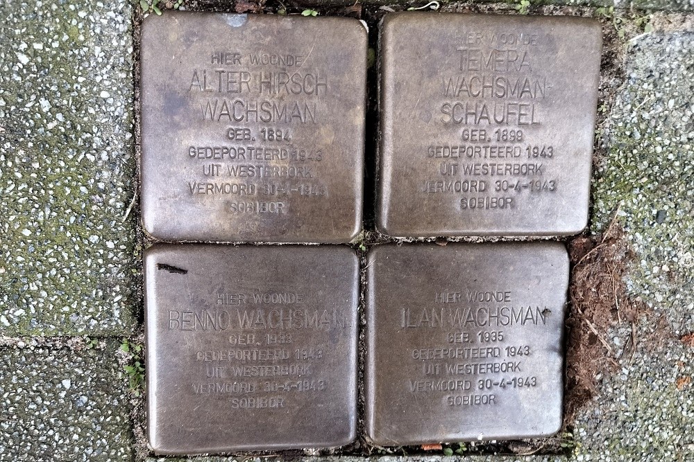 Stumbling Stones Jan Sonjéstraat 30b