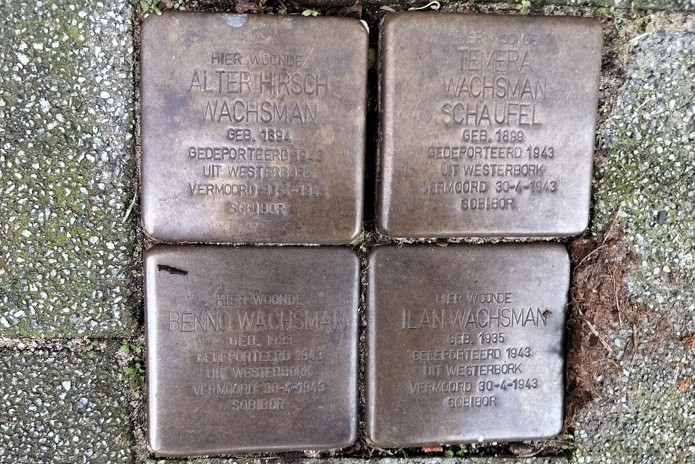 Stolpersteine Jan Sonjstraat 30b #1