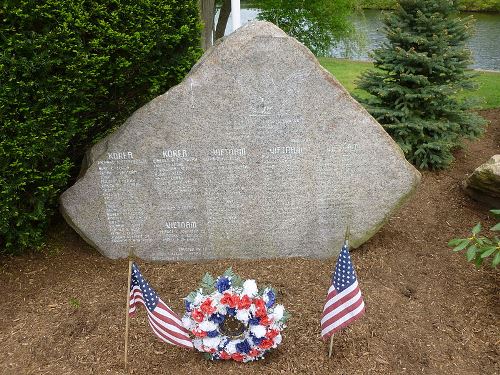 Korean and Vietnam War Memorial Raynham #1