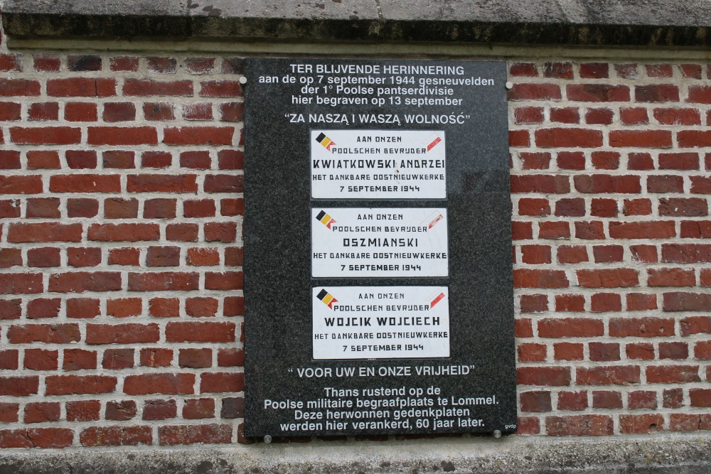 Polish War Memorial Oostnieuwkerke #2