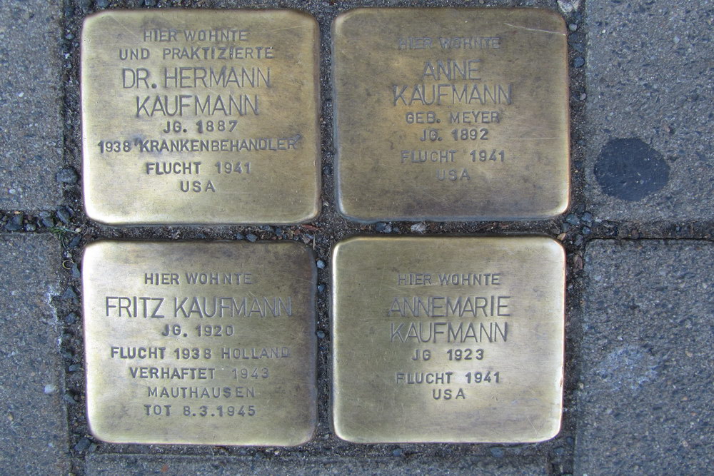 Stolperstein Ebertplatz 1