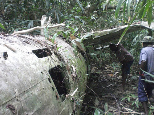 Wreckage Nakajima Ki-49 Donryu #3140