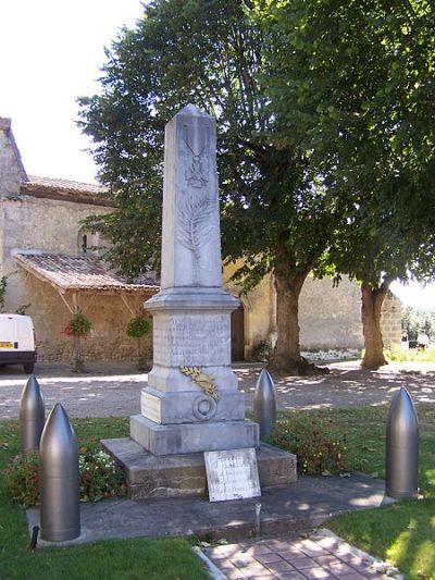 Oorlogsmonument Saint-Vivien-de-Monsgur #1