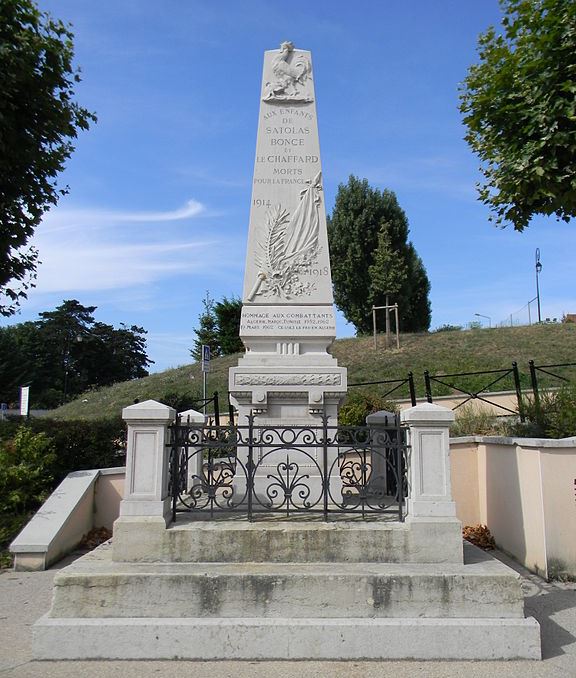 War Memorial Satolas-et-Bonce #1
